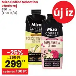 Spar Mizo Coffee Selection kávés tej ajánlat