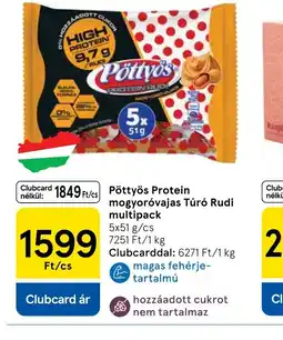 Tesco Pöttyös Protein Túr Rudi multipack ajánlat