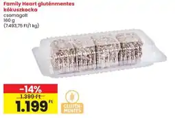 Spar Family Heart gluténmentes kókuszkocka ajánlat