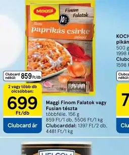 Tesco Maggi Finom Falatok ajánlat