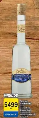 Tesco Öbester szilvapálinka ajánlat