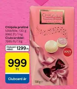 Tesco Chiqola praliné ajánlat