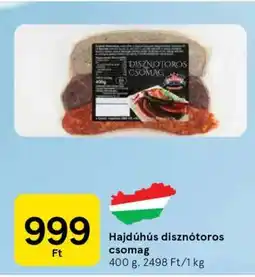 Tesco Hajdúhús disznótoros csomag ajánlat