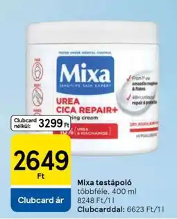 Tesco Mixa testápoló ajánlat