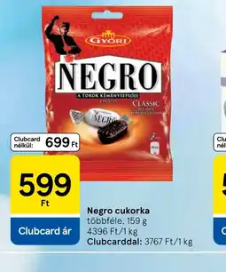 Tesco GYŐRI Negro cukorka ajánlat