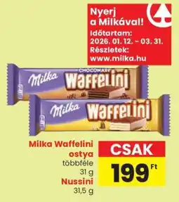 Spar Milka Waffelini ostya ajánlat