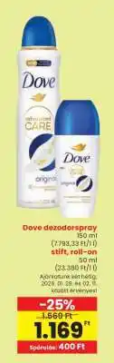 Spar Dove dezodorspray ajánlat