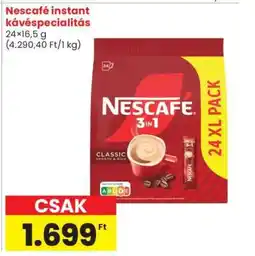 Spar Nescafé instant kávéspecialitás ajánlat