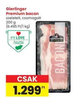 Spar Gierlinger Premium Bacon ajánlat