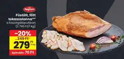 Spar Füstölt, főtt tokaszalonna ajánlat