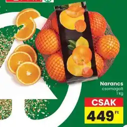Spar Narancs csomagolt ajánlat