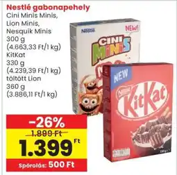 Spar Nestlé Gabonapelyhek ajánlat