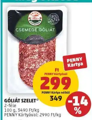 PENNY GÓLIÁT SZELET ajánlat