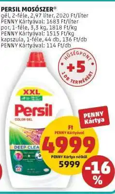 PENNY PERSIL Mosószer ajánlat