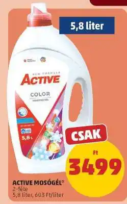 PENNY ACTIVE Mosógél ajánlat
