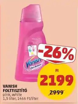 PENNY Vanish Folttisztító ajánlat