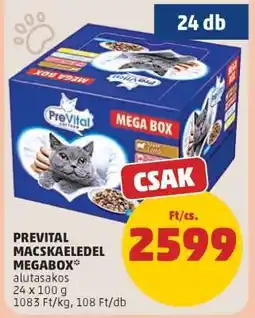 PENNY PREVITAL MACSKAELEDEL MEGABOX ajánlat