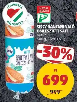 PENNY Sissy Rántani Való Ömlesztett Sajt ajánlat
