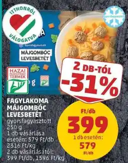 PENNY Fagylakoma Májgombóc Levesbetét ajánlat