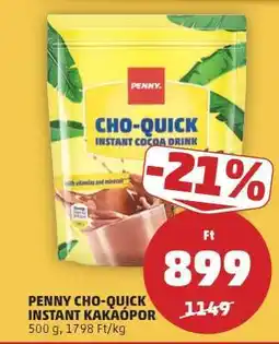 PENNY PENNY CHO-QUICK INSTANT KAKAÓPOR ajánlat