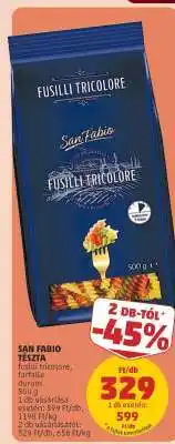 PENNY San Fabio Tészta ajánlat