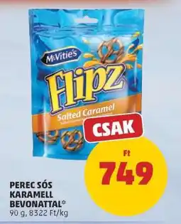 PENNY Perec Sós Karamell Bevonattal ajánlat