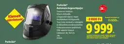 Lidl PARKSIDE Automata hegesztőpajzs ajánlat