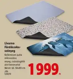 Lidl Livarno Fürdőszoba-szőnyeg ajánlat
