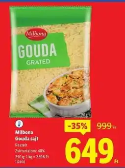 Lidl MILBONA Gouda sajt ajánlat
