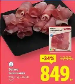 Lidl Dulano Falusi sonka ajánlat