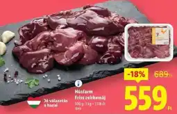 Lidl Húsfarm Friss csirkemáj ajánlat
