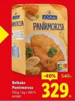 Lidl Belbake Panírmorzsa ajánlat