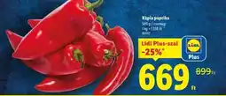 Lidl Kápia paprika ajánlat