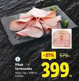 Lidl PIKOK Sertéssonka ajánlat