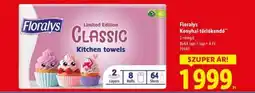 Lidl FLORALYS Konyhai törlőkendő ajánlat