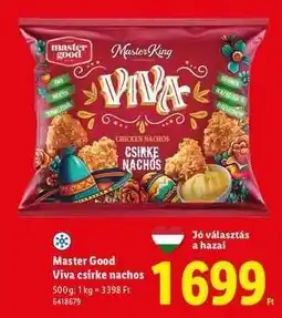 Lidl Master Good Viva csirke nachos ajánlat