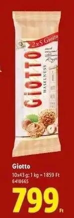 Lidl Giotto ajánlat