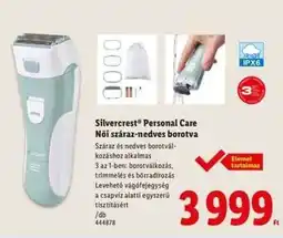 Lidl Silvercrest Personal Care Női száraz-nedves borotva ajánlat