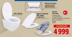 Lidl Livarno WC-ülőke ajánlat
