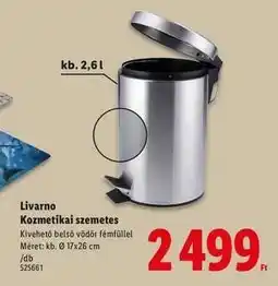 Lidl Livarno Kozmetikai szemetes ajánlat