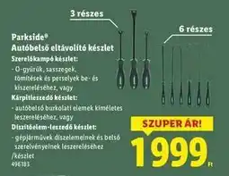 Lidl PARKSIDE Autóbelső eltávolító készlet ajánlat