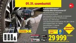 Lidl PARKSIDE PERFORMANCE Prémium akkus ütvecsavarozó 1/2” ajánlat