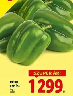 Lidl Dolma paprika ajánlat