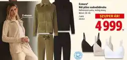 Lidl Esmara Női plüss szabadidőruha ajánlat