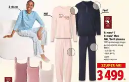 Lidl esmara/esmara Men Női / férfi pizsama ajánlat