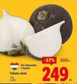 Lidl Fekete retek ajánlat