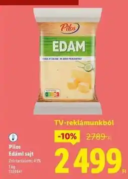 Lidl PILOS Edámi sajt ajánlat