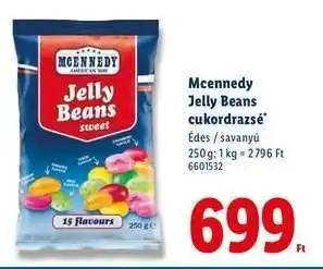 Lidl Mcennedy Jelly Beans cukordrazsé ajánlat