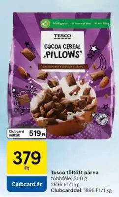 Tesco Tesco töltött párna ajánlat