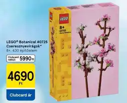 Tesco LEGO Botanical 40725 Cseresznyvirágok ajánlat